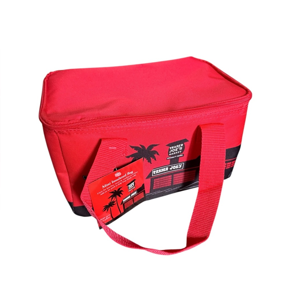 Trader Joe's Red Mini Insulated Bag